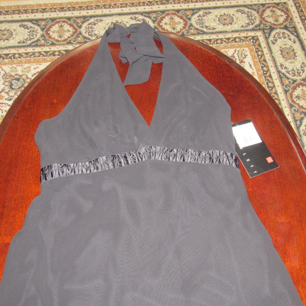 Black Halter Dress